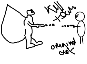 Nuns Guns and Angry Bats Ticket